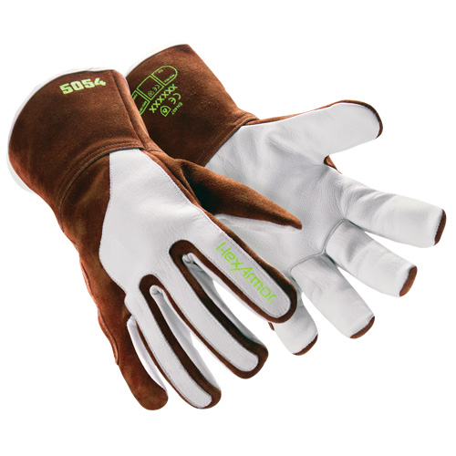 HeatArmor&reg; 5054 Welding Gloves, Grain Goatskin, Size Small/7 Pathway Supply LP