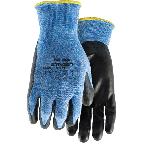 359 Stealth Stinger Cut Resistant Gloves, Size X-Small, 15 Gauge, Polyurethane Coated, Glass Fibre/Nylon/Spandex Shell, ASTM ANSI Level A2/EN 388 Level B Pathway Supply LP