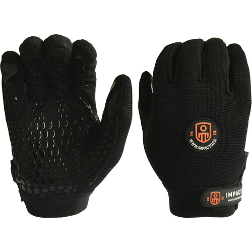Gants de m&eacute;canicien anti-chocs, 7/Petit, Paume en Synth&eacute;tique/Su&egrave;de, Poignet &eacute;lastique/Boucle et crochet Pathway Supply LP