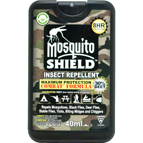Insectifuge de format poche Mosquito Shield, DEET &agrave; 30 %, Vaporisateur, 40 ml Pathway Supply LP