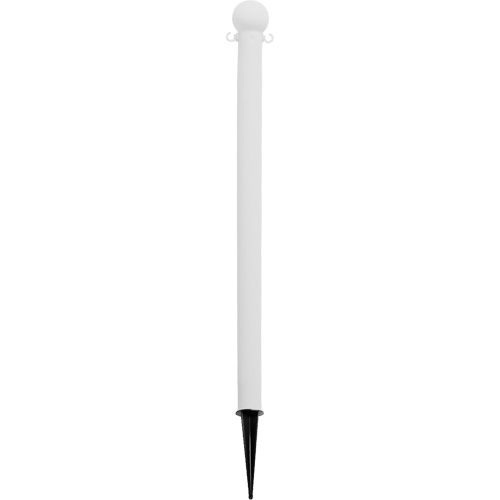 Ground Poles, White Pathway Supply LP