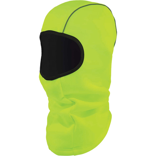 N-Ferno 6821HCV Balaclava Face Mask, Fleece, High-Visibility Lime-Yellow Pathway Supply LP