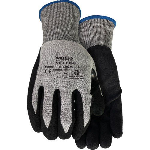 388 Stealth Cyclone Cut Resistant Gloves, Size X-Small, 18 Gauge, Nitrile Coated, HPPE/Polyester Shell, ASTM ANSI Level A2/EN 388 Level 3 Pathway Supply LP