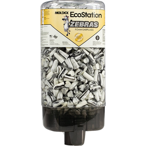 EcoStation&reg; Earplug Dispenser with Zebras Earplugs Pathway Supply LP