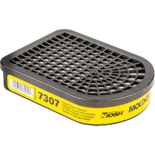 Cartouche pour respirateur semi-rectangulaire, Cartouche gaz/vapeur, Gaz acide/Vapeur organique Pathway Supply LP