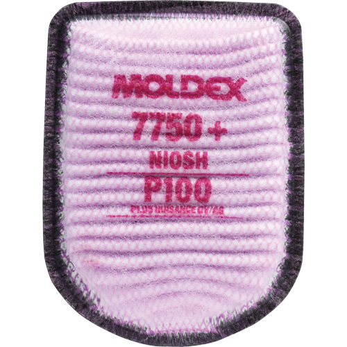 Filtre pour respirateur semi-rectangulaire avec IonicAir Filtration Technology, Filtre contre les particules avec suppresion de vapeurs nuisibles, Vapeurs organiques/Gaz acides/P100+ Pathway Supply LP