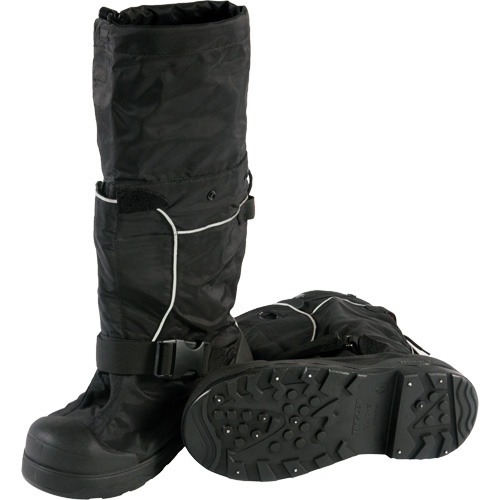 Winter-Tuff Orion XT Ice Traction Overshoe with Gaiter, Nylon/Polyurethane, Hook and Loop Pathway Supply LP