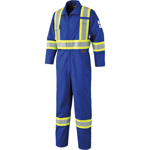 7704T Combinaison anti-arc &eacute;lectrique FR-Tech, Taille 40 (grand taille), Bleu royal, 10 cal/cm² Pathway Supply LP