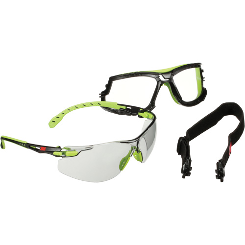 Solus 1000 Series Safety Glasses, Grey Lens, Anti-Fog/Anti-Scratch, ANSI Z87+/Meets/Exceeds CSA Z94.3 Pathway Supply LP