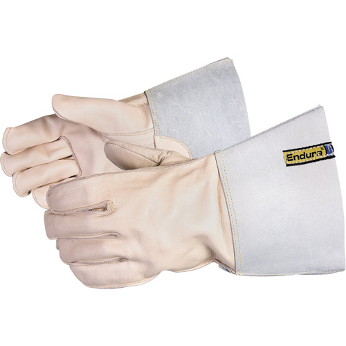 Welder's Gloves with Kevlar&reg; Sewn Out-Seams, Split Cowhide, Size 7 Pathway Supply LP