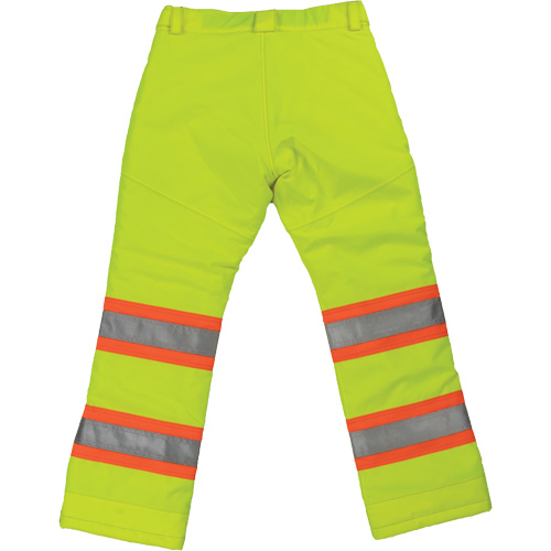 Pantalon de s&eacute;curit&eacute; isolant et extensible pour femmes, Polyester, Grand, Jaune lime haute visibilit&eacute; Pathway Supply LP