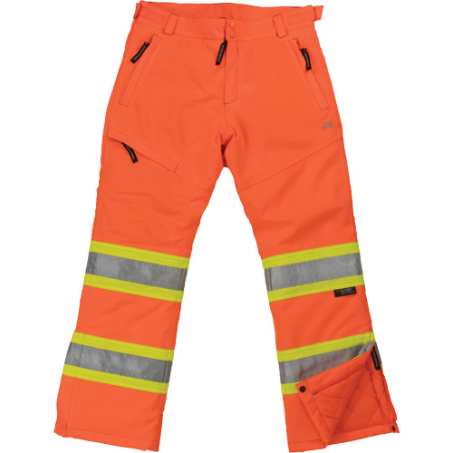 Womens Insulated Flex Safety Pant, Polyester, Small, High Visibility Orange Pathway Supply LP