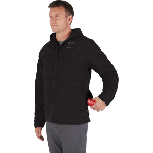 M12 Heated Quietshell Jacket with Battery, Men's, 2X-Large, Black Pathway Supply LP