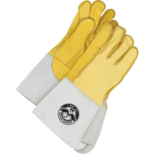 Welder's Gloves with 5.5" Cuff, Grain Cowhide, Size 10.5 Pathway Supply LP