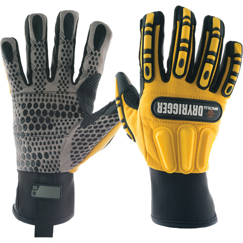 The Original Dryrigger Gloves, 7/Small, Suede Palm, Slip-On Cuff Pathway Supply LP