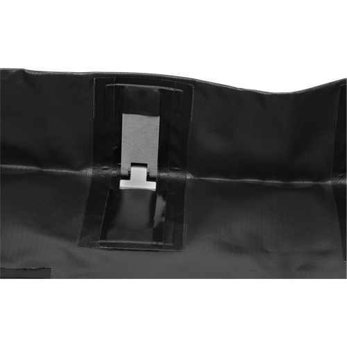 Collapsible Berm, 30 US gal. Capacity, 2' W x 4' L x 6" H, Snap-Up Bracket Pathway Supply LP