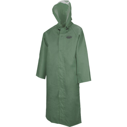 851 Hurricane Long Coat with Detachable Hood, Small, Green Pathway Supply LP