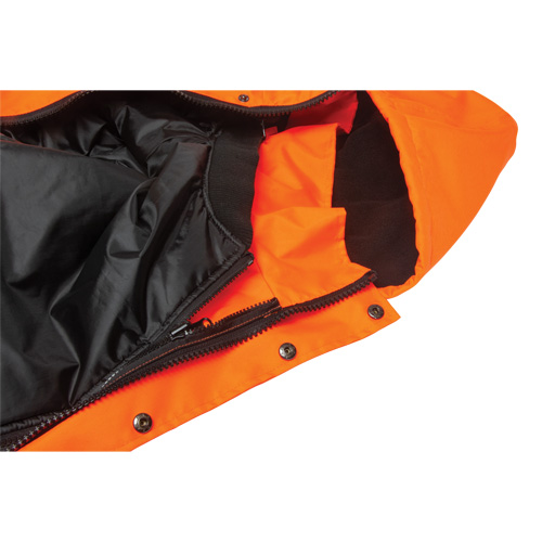 Parka d'hiver imperm&eacute;able 7-en-1, Orange haute visibilit&eacute;, Grand Pathway Supply LP