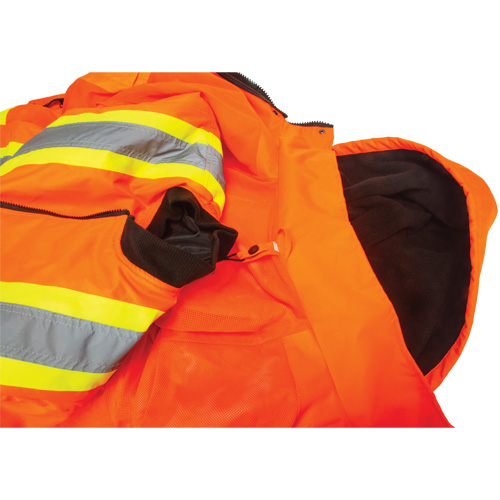 Parka d'hiver imperm&eacute;able 7-en-1, Orange haute visibilit&eacute;, Grand Pathway Supply LP