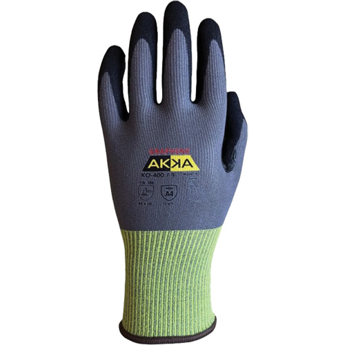 Gants r&eacute;sistants &agrave; la coupe interm&eacute;diaires KO-400, Taille 6, Calibre 15, Rev&ecirc;tement Nitrile, Enveloppe en Nylon/PEHP/Spandex/Graph&egrave;ne, ASTM ANSI niveau A4/EN 388 niveau D Pathway Supply LP