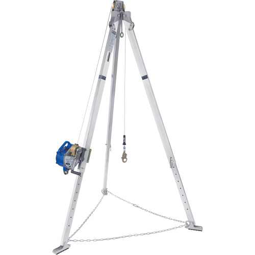 Confined Space Aluminum Tripod with 3-Way SRL 8301098 Pathway Supply LP