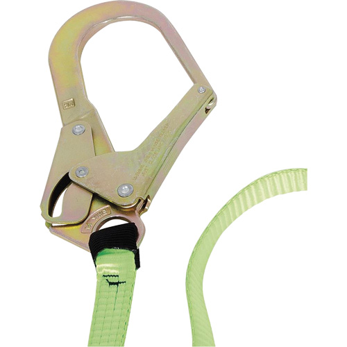 SA-54022-4 Shock Absorbing Lanyard, 4', Form Hook Center, Snap Hook Leg Ends, Polyester Pathway Supply LP
