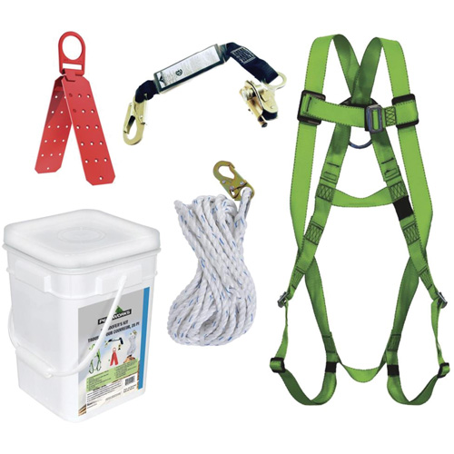 RK4-25 Compliance Roofer's Kit with Reusable Bracket, Roofer's Kit Pathway Supply LP