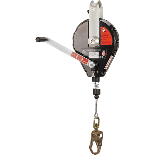 SRL-73303-60 Cable Self-Retracting Lifeline with Recovery, 60', Galvanized Steel, Swivel Pathway Supply LP