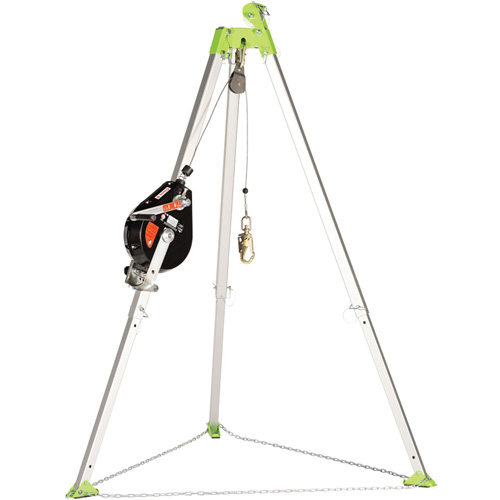 SRL-73303-96 Cable Self-Retracting Lifeline with Recovery, 96', Galvanized Steel, Swivel Pathway Supply LP