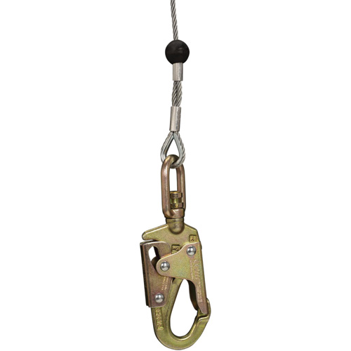 SRL-73303-96 Cable Self-Retracting Lifeline with Recovery, 96', Galvanized Steel, Swivel Pathway Supply LP