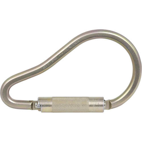 CP-04011-1 Zinc Plated Carabiner with 2" Gate Opening, Steel Pathway Supply LP
