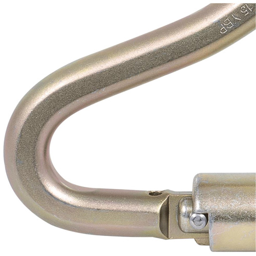 CP-04011-1 Zinc Plated Carabiner with 2" Gate Opening, Steel Pathway Supply LP