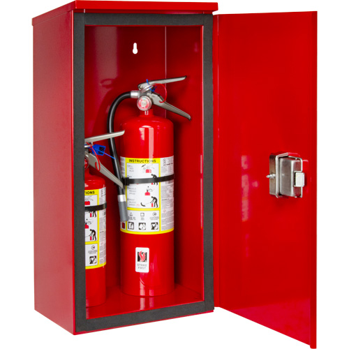 Heavy-Duty Outdoor Fire Extinguisher Cabinet, 14" W x 28" H x 10" D Pathway Supply LP