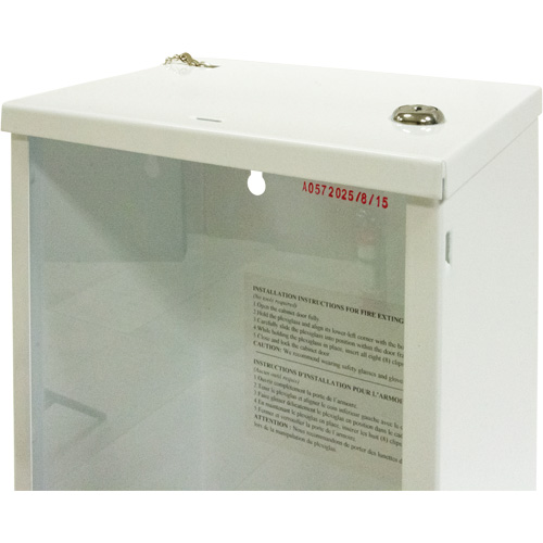Light-Duty Fire Extinguisher Cabinet, 8" W x 22" H x 6" D Pathway Supply LP