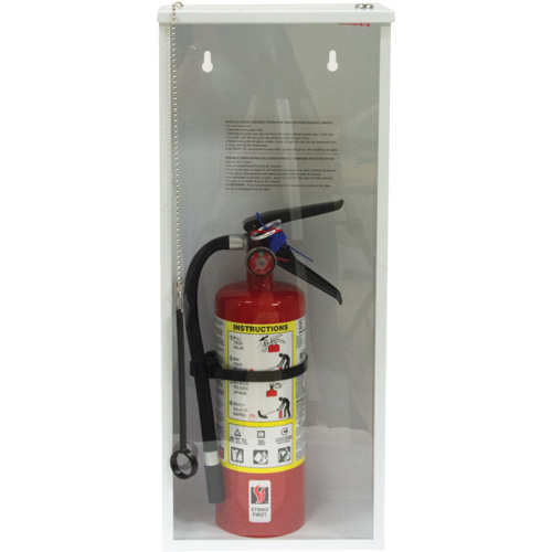Light-Duty Fire Extinguisher Cabinet, 10" W x 24" H x 6" D Pathway Supply LP