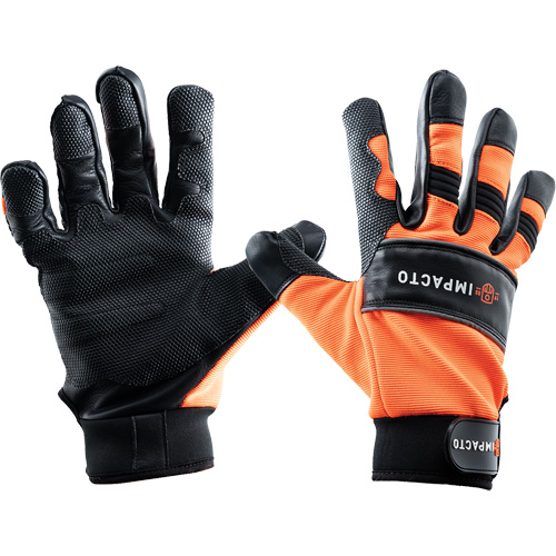 Gants pour scie &agrave; chaîne TimberGuard, Taille 8, EN 388 niveau 1 Pathway Supply LP