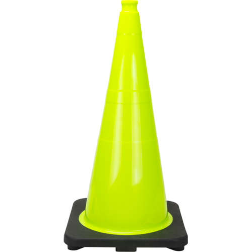 Premium Traffic Cone, 28", Lime Green Pathway Supply LP
