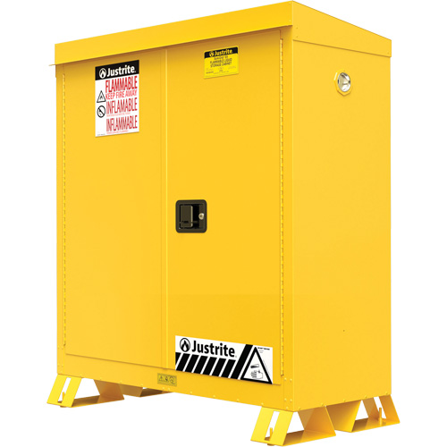 Outdoor Flammable Storage Cabinet, 30 gal., 2 Door, 43" W x 44" H x 18" D Pathway Supply LP