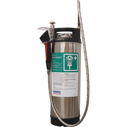 Douche d'urgence ind&eacute;pendante et portable, Pressuris&eacute;, Capacit&eacute; 4 gal., Conformit&eacute; Aucune Pathway Supply LP