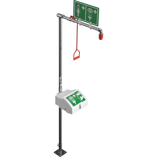 Combination Shower with Closed ABS Bowl & Bottom Inlet, Pedestal Pathway Supply LP