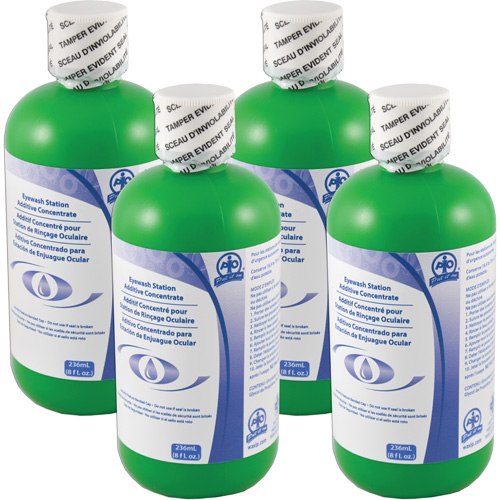 Additive to Preserve Water in Self-Contained Emergency Eye Wash Stations, Canada, 4 Pack, 8 oz. Pathway Supply LP