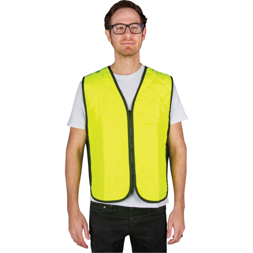 Veste refroidissante &agrave; &eacute;vaporation, Moyen, Jaune lime haute visibilit&eacute; Pathway Supply LP