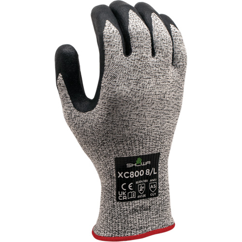 Gants r&eacute;sistants &agrave; la coupe XC800, Taille 6/Petit, Calibre 13, Rev&ecirc;tement Nitrile, Enveloppe en PEHP, ASTM ANSI niveau A5/EN 388 niveau E Pathway Supply LP