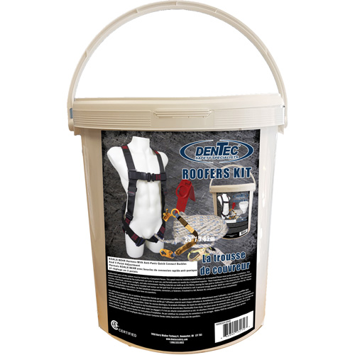 Koala Behr Roofer's Kit with 25' Rope, CSA Certified, Class A, Large/Medium/X-Large, 310 lbs. Cap. Pathway Supply LP