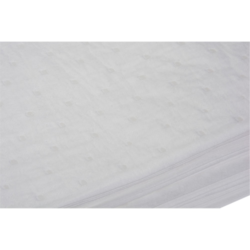 Bonded Sorbent Pad, Oil Only, 15" x 19", 10 gal. Absorbancy Pathway Supply LP