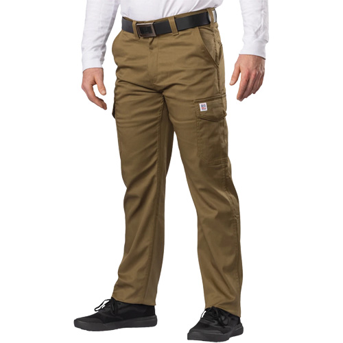 Pantalon cargo Big Flex, Poly-coton/Spandex, Vert olive militaire, Taille 46, Entrejambe 30 Pathway Supply LP