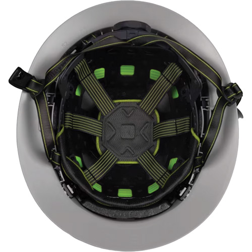 Fibre Metal Climbing Style Helmet with Full Brim, Meets CSA Type 2, Ratchet Suspension, Vented Pathway Supply LP