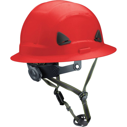Fibre Metal Climbing Style Helmet with Full Brim, Meets CSA Type 2, Ratchet Suspension, Non-Vented Pathway Supply LP