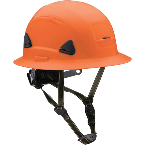 Fibre Metal Climbing Style Helmet with Full Brim, Meets CSA Type 2, Ratchet Suspension, Non-Vented Pathway Supply LP