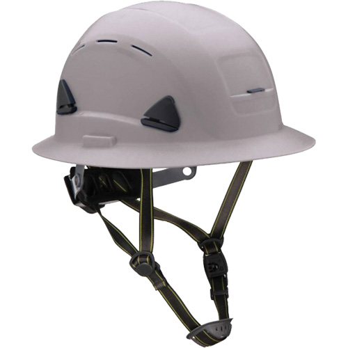 Casque Fibre Metal de style escalade avec bordure compl&egrave;te, R&eacute;pond aux normes CSA type 2, Suspension Rochet, Ventil&eacute; Pathway Supply LP